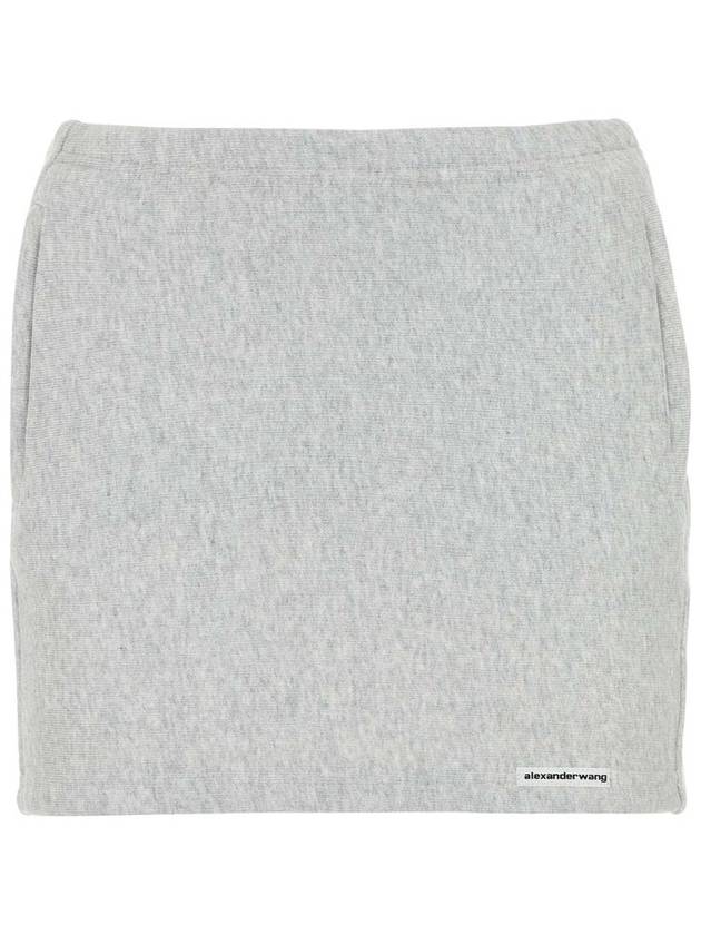 TB Skirt 4CC1245056 050 GRAY - ALEXANDER WANG - BALAAN 2