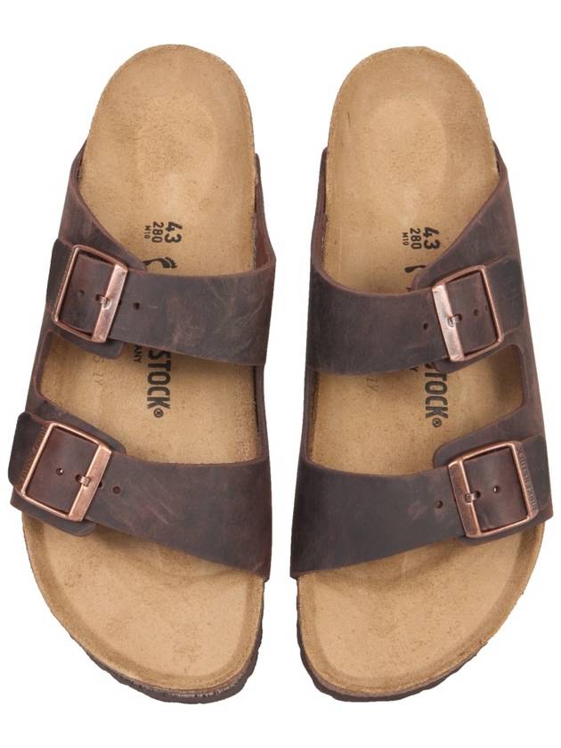 Arizona Oiled Leather Slipper Habana - BIRKENSTOCK - BALAAN 2