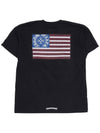 American Flag Dagger Short Sleeve T Shirt - CHROME HEARTS - BALAAN 3