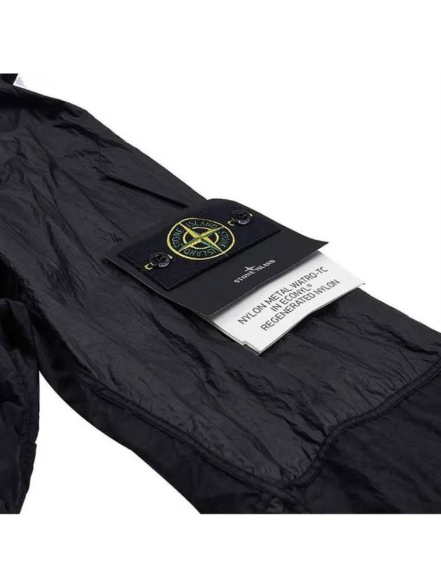 Nylon Metal Watro-TC Hooded Jacket Black - STONE ISLAND - BALAAN 8