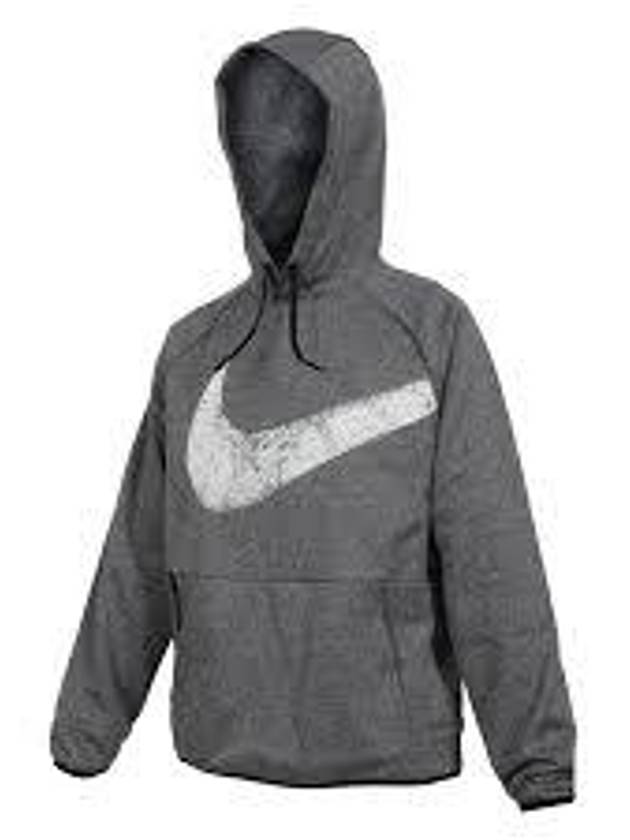 Big Logo Hoodie Grey - NIKE - BALAAN 1