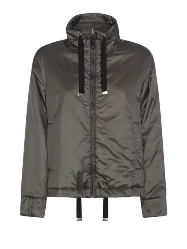 Water Repellent Padded Hooded Jacket Khaki - MAX MARA - BALAAN 2