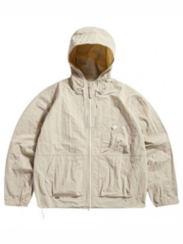 Light Microweave Laminated Overshirt Hooded Jacket Beige - CP COMPANY - BALAAN 2