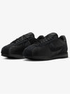 Cortez Textile Low Top Sneakers Black - NIKE - BALAAN 7