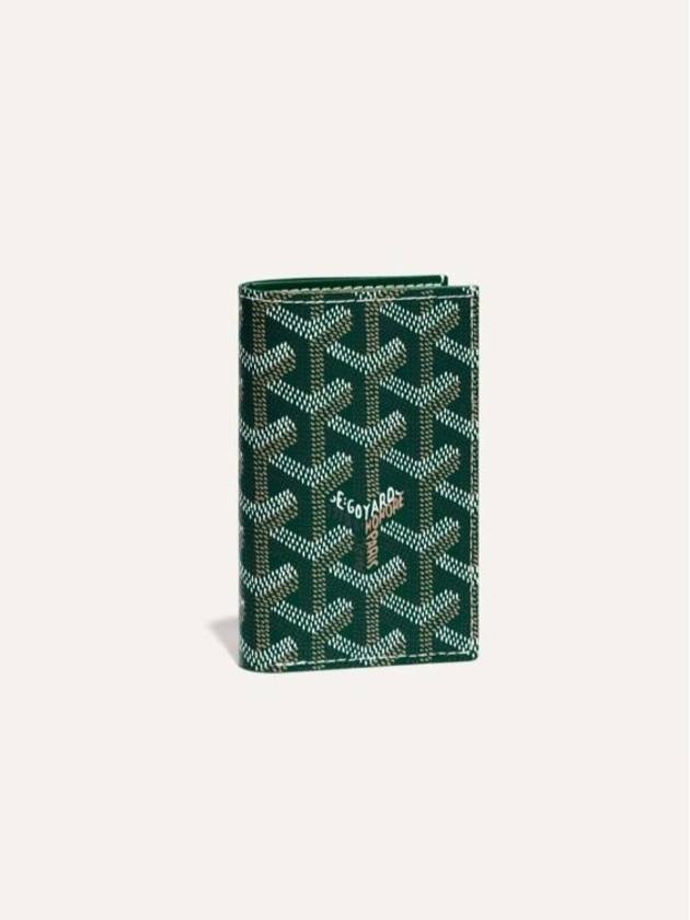 Saint-Pierre Half Card Holder Green - GOYARD - BALAAN 2