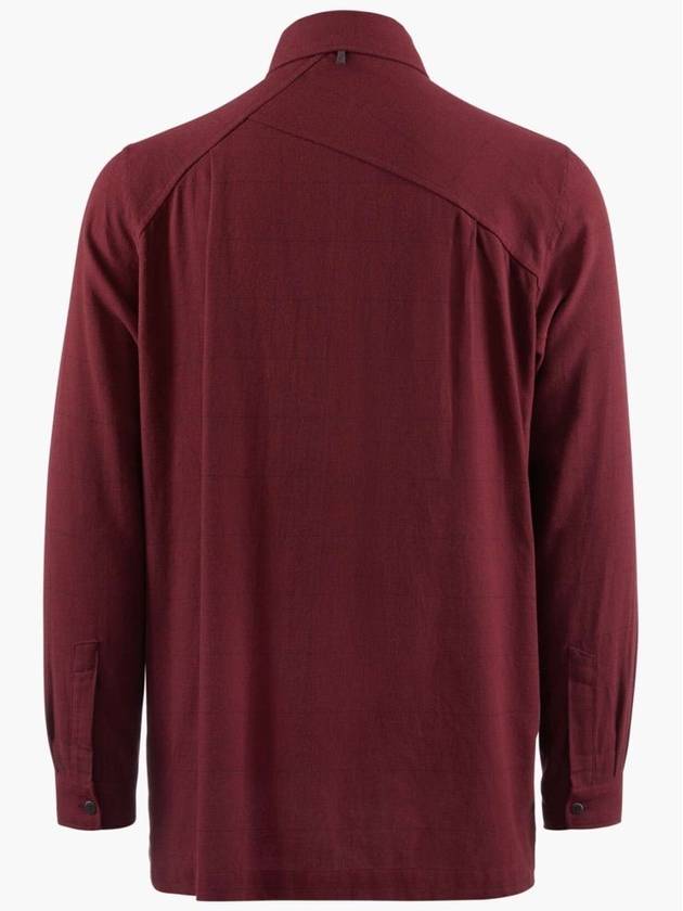 Men's Helheim Long Sleeve Shirt Tawny Red - KLATTERMUSEN - BALAAN 3