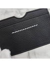 Embossed Numeric Logo Leather Card Wallet Black - MAISON MARGIELA - BALAAN 7