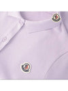 Kids Polo Shirt Dress One Piece Lilac 8I00011 8496F 61A 8A 10A - MONCLER - BALAAN 5