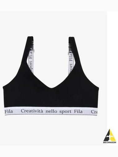 UNDERWEAR Velo Soft Bra FI4BAG1450FBLK - FILA - BALAAN 1