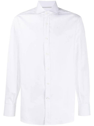 23 ss Shirt WITH Spread Collar M0UC40028 C159 BIANCO B0170006843 - BRUNELLO CUCINELLI - BALAAN 1