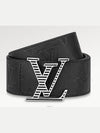 40MM Reversible Leather Belt Black - LOUIS VUITTON - BALAAN 2