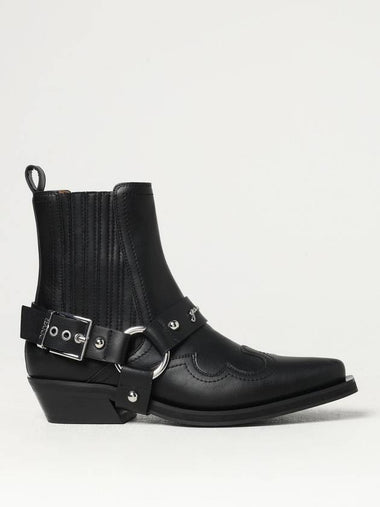 Flat ankle boots woman Ganni - GANNI - BALAAN 1