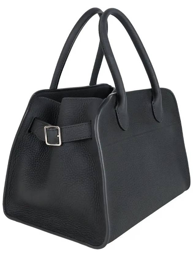 The Row Soft Margot 10 Leather Bag W1190L133BLPL - THE ROW - BALAAN 2