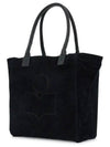 Yenky Small Suede Tote Bag Black - ISABEL MARANT - BALAAN 4