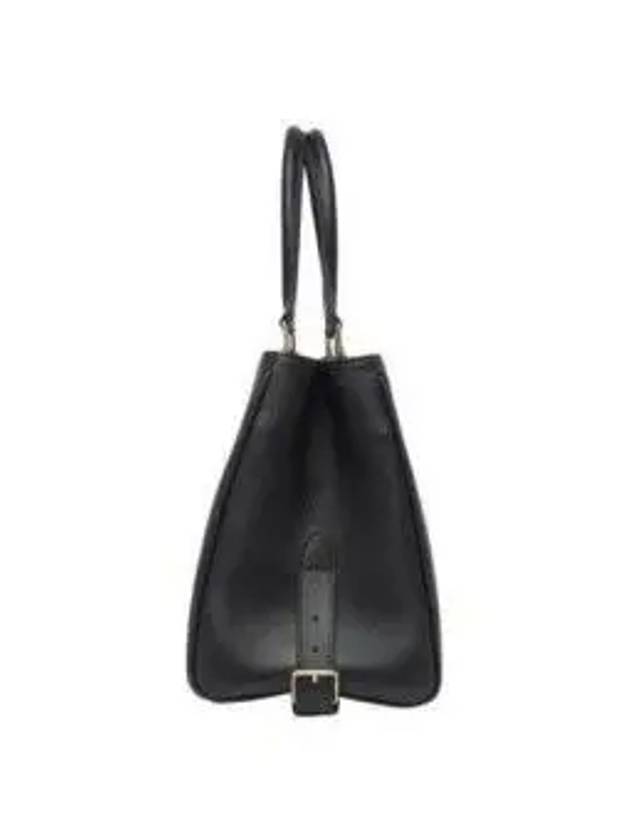 Appoline Medium Supple Calfskin Tote Bag Black - CELINE - BALAAN 4