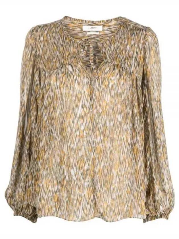 DAYTONEA HT2354 22A034E 67KI Daytona print blouse - ISABEL MARANT - BALAAN 1