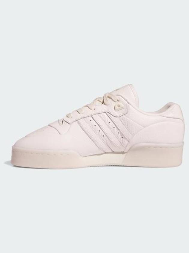 Rivalry Lux Leather Low Top Sneakers Cloud White - ADIDAS - BALAAN 7