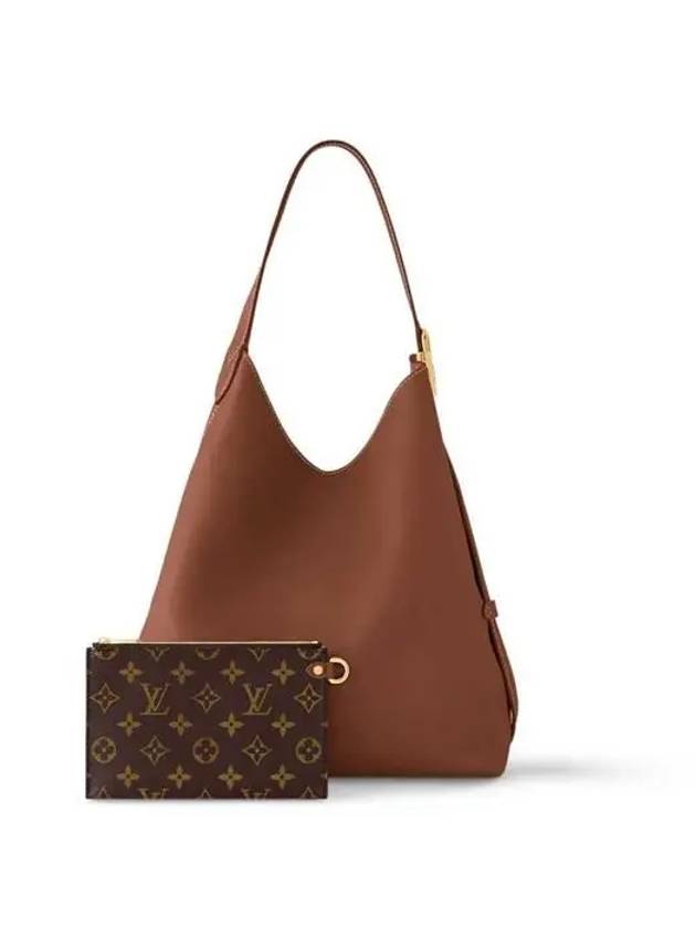 Low Key Hobo MM Shoulder Bag Cognac - LOUIS VUITTON - BALAAN 5