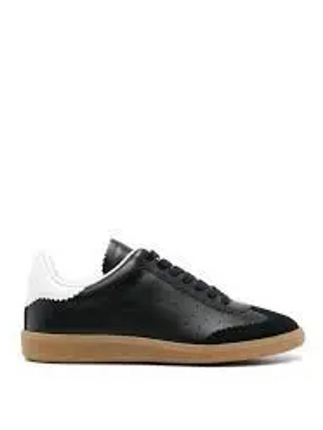 Bryce Logo Tab Low Top Sneakers Black - ISABEL MARANT - BALAAN 2