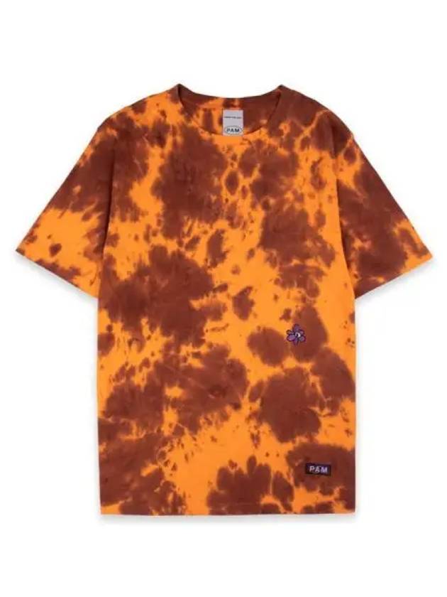 P A M PAM Boba Half Sugar Short Sleeve T Shirt Tie Dye - PAMELA LOVE - BALAAN 1