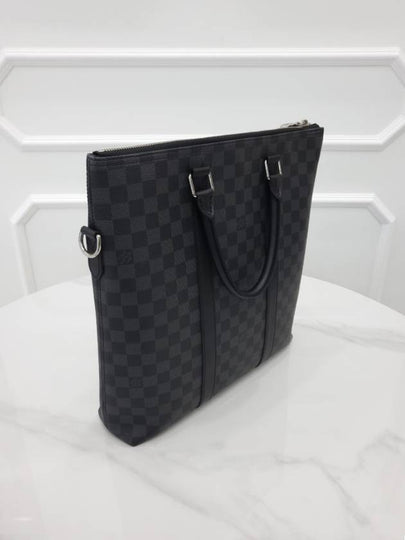 Damier Graphite Anton Tote Bag N40000 - LOUIS VUITTON - BALAAN 2