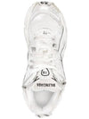 Runner Embroidered Logo Low Top Sneakers White - BALENCIAGA - BALAAN 5