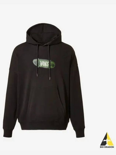 Skater Hoodie Black - VANS - BALAAN 1