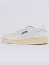 Medalist Goatskin Low Top Sneakers White - AUTRY - BALAAN 4