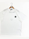 logo patch short sleeve tshirt black 801524113 - STONE ISLAND - BALAAN 10