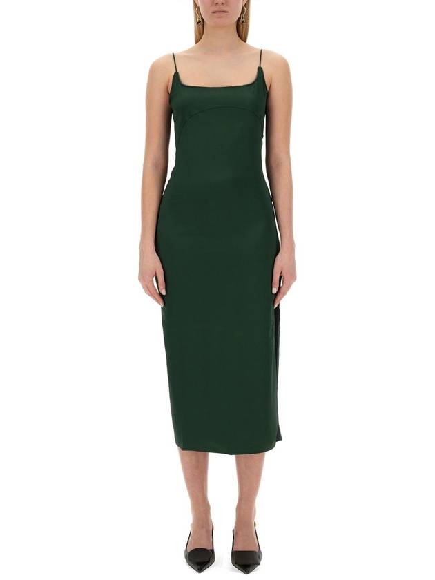 Midi One Piece 241DR1001000590 DARK GREEN GREEN - JACQUEMUS - BALAAN 2