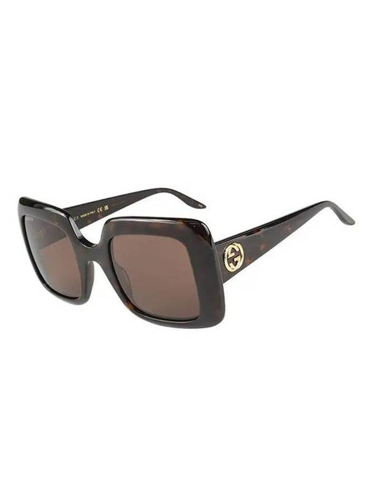 Sunglasses GG0896S 002 Havana Acetate Women - GUCCI - BALAAN 1