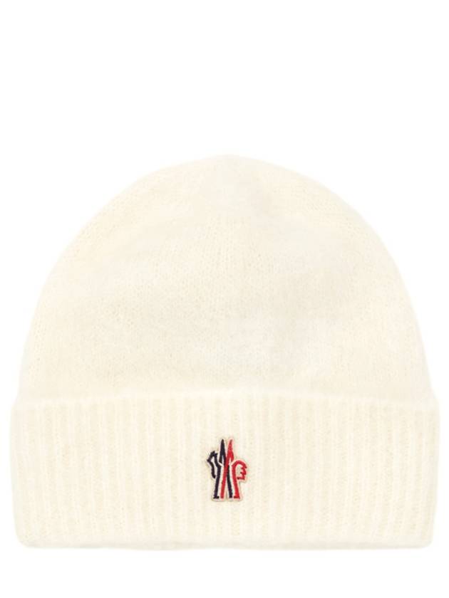 Grenoble Logo Patch Knit Beanie I20983B00012M1126 - MONCLER - BALAAN 2