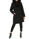 Women's Stilling Parka Black Padding MK2003LP BLACK B 291 - MOOSE KNUCKLES - BALAAN 4