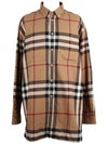 House Check Flannel Shirt XL - BURBERRY - BALAAN 1