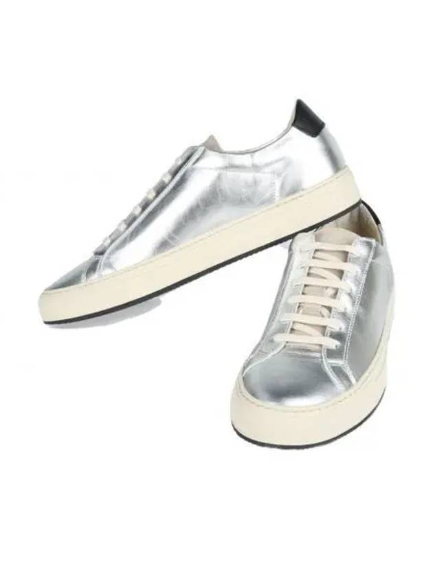 Retro Low Top Sneakers Silver - COMMON PROJECTS - BALAAN 2