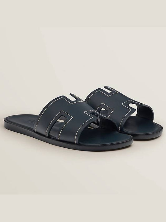 Izmir Stitch Sandals Marine - HERMES - BALAAN 2