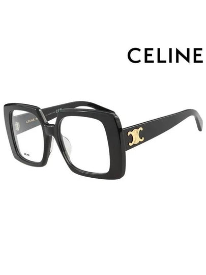 Triomphe Square Acetate Glasses Black - CELINE - BALAAN 2