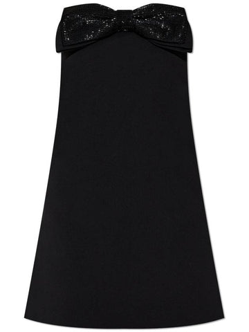 Self Portrait Off-the-shoulder Dress, Women's, Black - SELF PORTRAIT - BALAAN 1