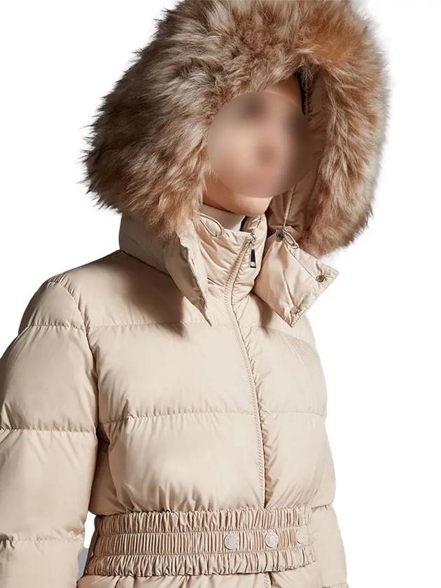 Women s FUDSON long down jacket 1C00043 54A81 222 - MONCLER - BALAAN 4