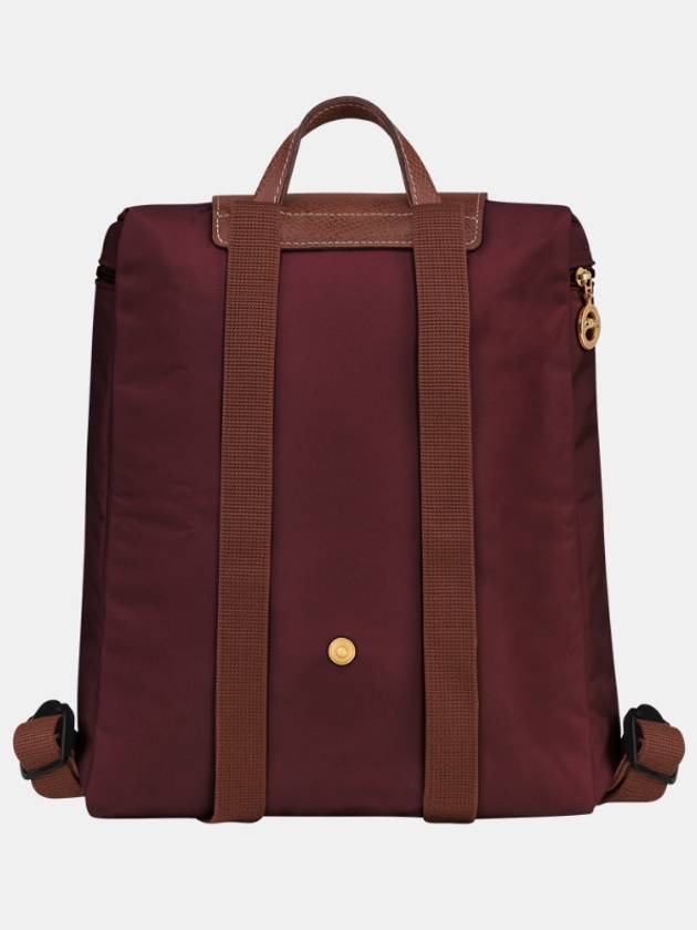 Le Pliage Original Backpack Burgundy - LONGCHAMP - BALAAN 4