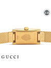 G Frame Mesh Watch Gold - GUCCI - BALAAN.