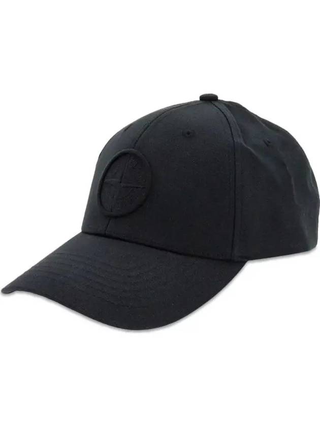 6 Panel Ball Cap Black - STONE ISLAND - BALAAN 4