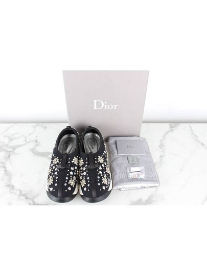 Flower fusion bead knit sneakers 37 240 - DIOR - BALAAN 2