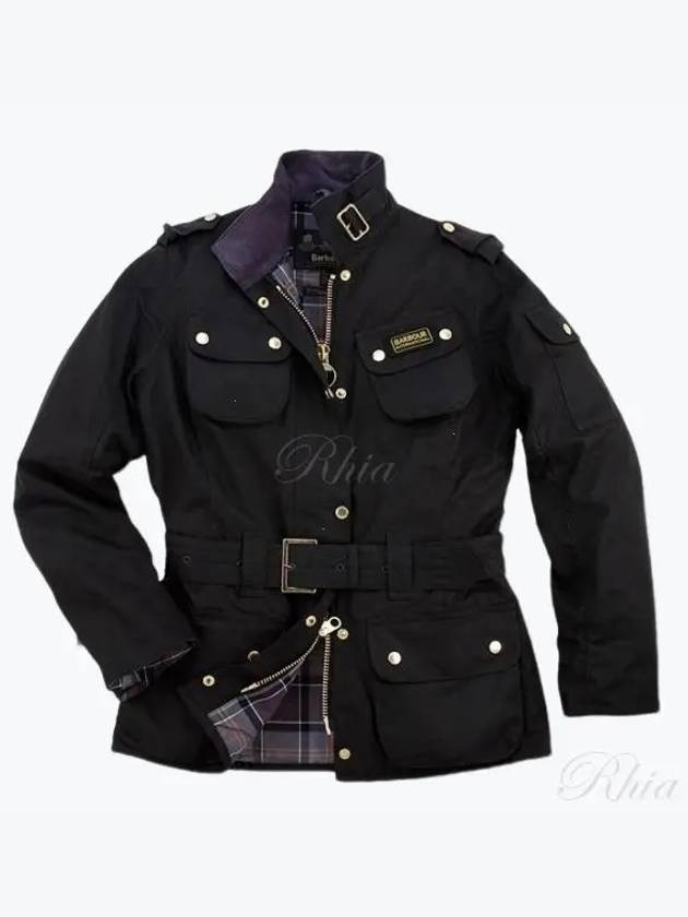 International Original Wax Jacket Black - BARBOUR - BALAAN 2