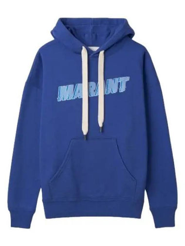 Mansell Logo Hood Electric Blue - ISABEL MARANT - BALAAN 1