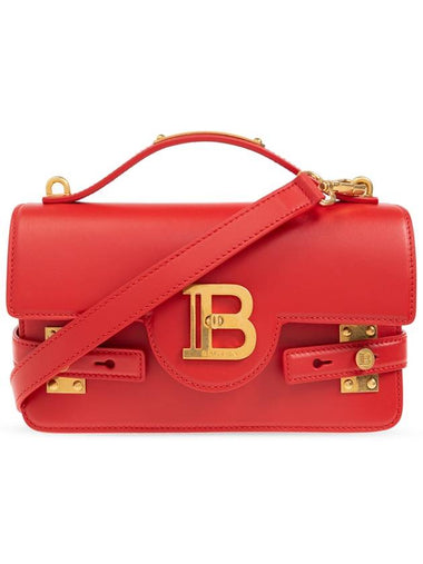 Balmain Shoulder Bag B-Buzz 24, Women's, Red - BALMAIN - BALAAN 1