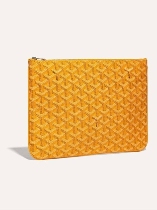 Senna MM Clutch Bag Yellow - GOYARD - BALAAN 2