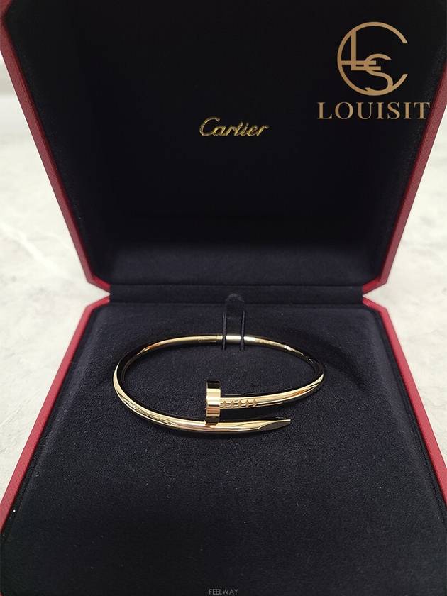 Used luxury goods Louis It No 17 Yellow gold Just Ankle Bracelet - CARTIER - BALAAN 3