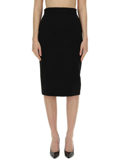 Lubiana Pencil Skirt Black - MAX MARA - BALAAN 2