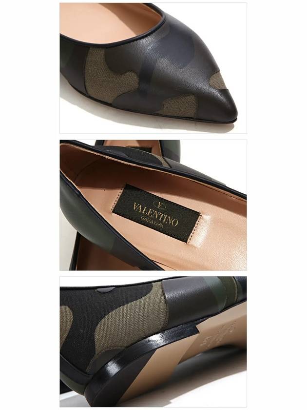 Camouflage flat shoes HWS00484 Y41 - VALENTINO - BALAAN 4